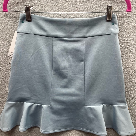 Tennis pickleball XS Kevan Hall Sports mini skort new blue stretch - Picture 5 of 8